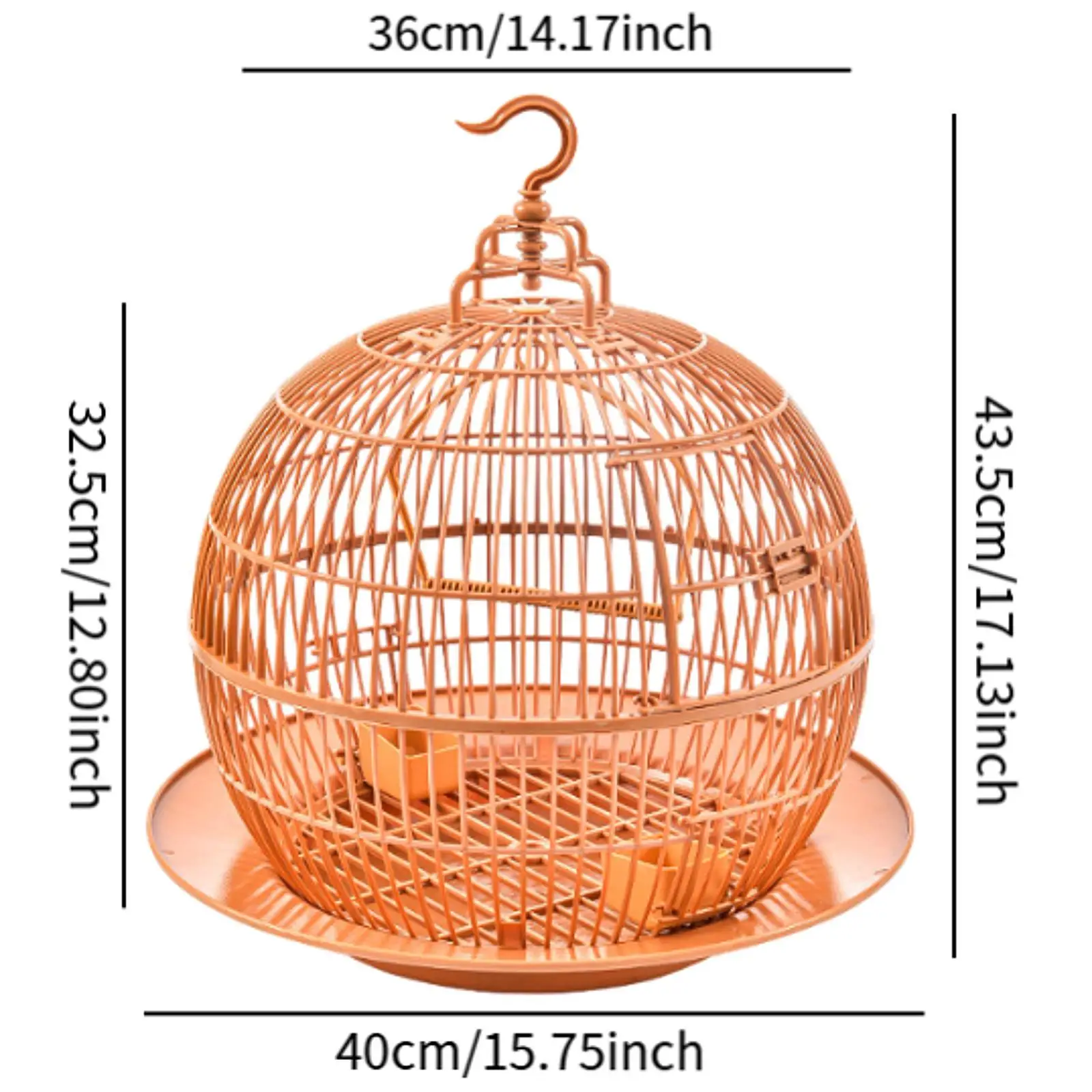 Bird Carrier Decorative Bird Supplies Mesh Bird House Birdcage for Small Birds