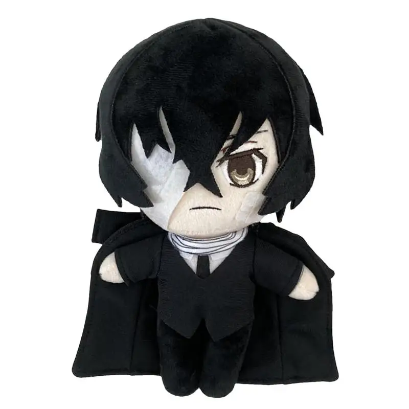 Bungo Stray Dogs Anime Cushion Dazai Osamu Edogawa Rampo Nakahara Chuuya Cosplay Stuffed Figure Character Throw Pillow toy decor 500pcs roll bungo stray dogs stationery stickers miyazawa kenji anime manga sealing decals graffitt for students kids toys lable