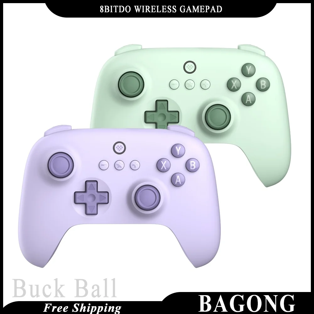 

8bitdo геймпад 2,4g беспроводной Type-C проводной Эргономичный геймпад с рукояткой для геймеров электронных видов спорта игровой коврик для компьютера стандартный игровой мужской подарок