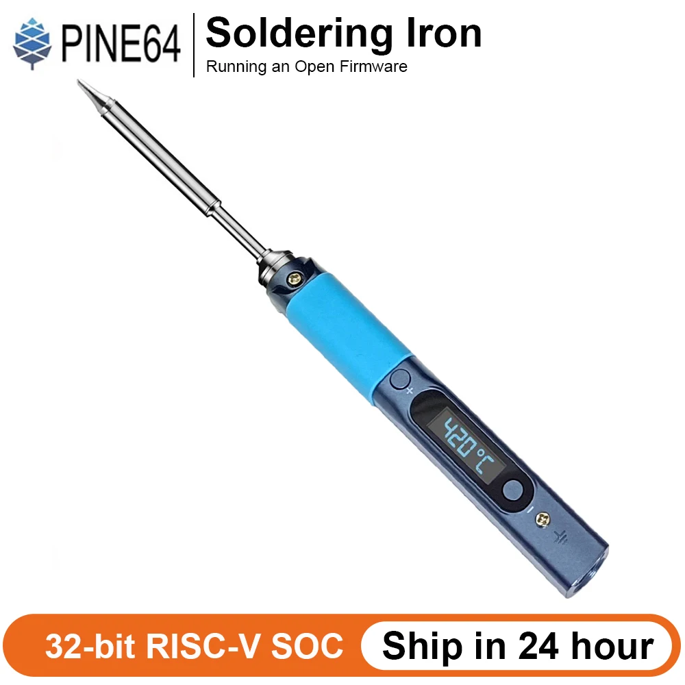 

Pine64 BB2 Pinecil V1 Smart Mini Soldering Iron Portable TYPE-C For Welding Tools Constant Temperature Intelligent Maintenance