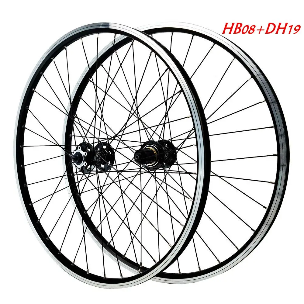 carbon bike wheelset bike wheelset carbon wheelset 26inch27.5in29er PASAK bicycle wheeles 4bearing HUB 32holes disc Vbrake wheel mountain bike wheel alloy set8-12 speed cassette