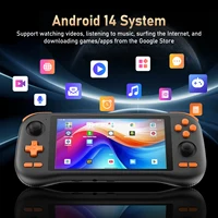 Портативная игровая консоль K56, система Android 14, 5,5-дюймовый сенсорный экран, 5000 мАч, большая литиевая аккумуляторная батарея, лучший подарок — изображение 3