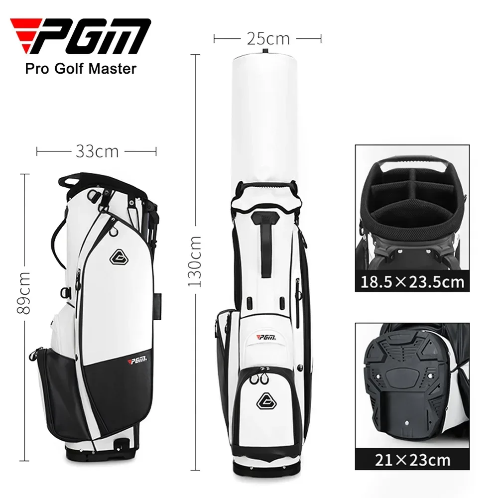 PGM Golf Bag Lightweight Fully Waterproof Stand Bag Can Hold A Full Set of Clubs QB073