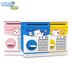 Electronic Piggy Bank Safe Boys Girls Piggy Bank Children Digital Coin Cash Savings Safe ATM Machine Gift