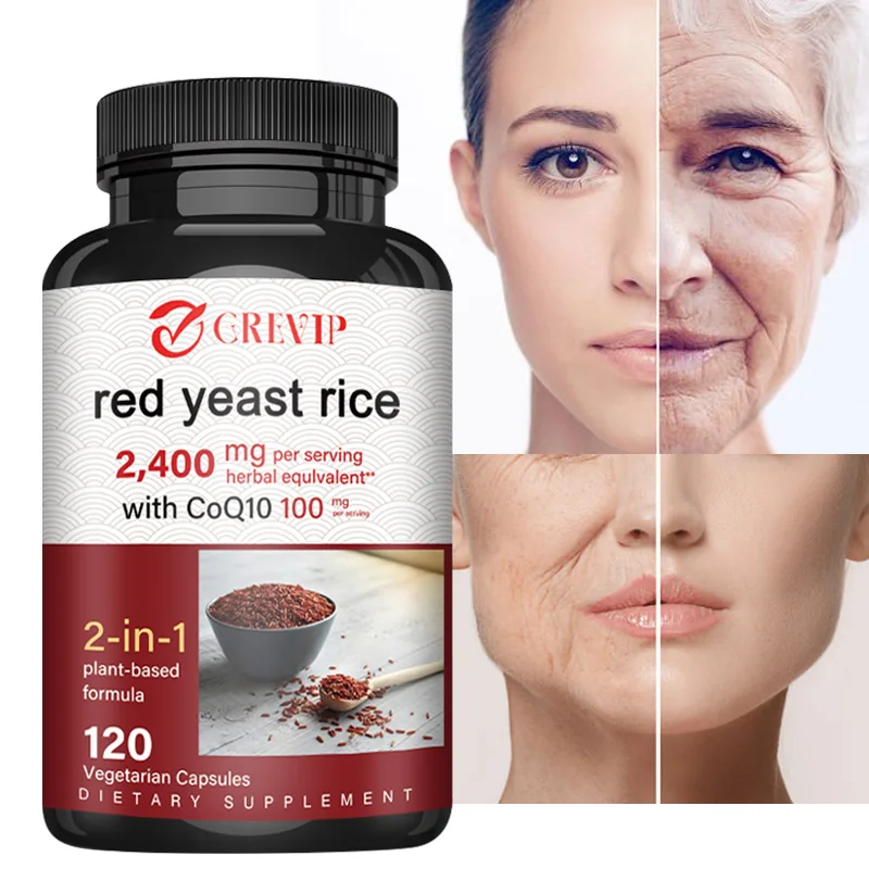 

Red Yeast Rice 2,400 Mg – Antioxidant, Supports Energy Production and Heart Health