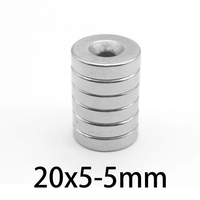 Imanes potentes redondos de tierras raras, imanes de neodimio de 20x5mm,  20x5mm, 20x5mm, 20x5mm, 2/5/10/15/20/30/50 piezas - AliExpress