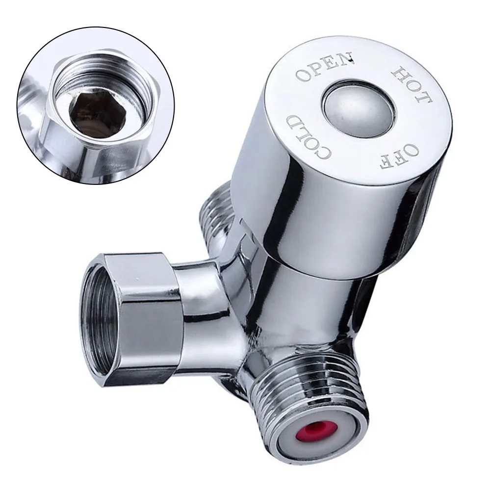 G1/2 Hot Cold Water Mixing Valve Thermostatic Mixer Adjustable Tap Water Temperature Control Valve Bathroom Accessories 2