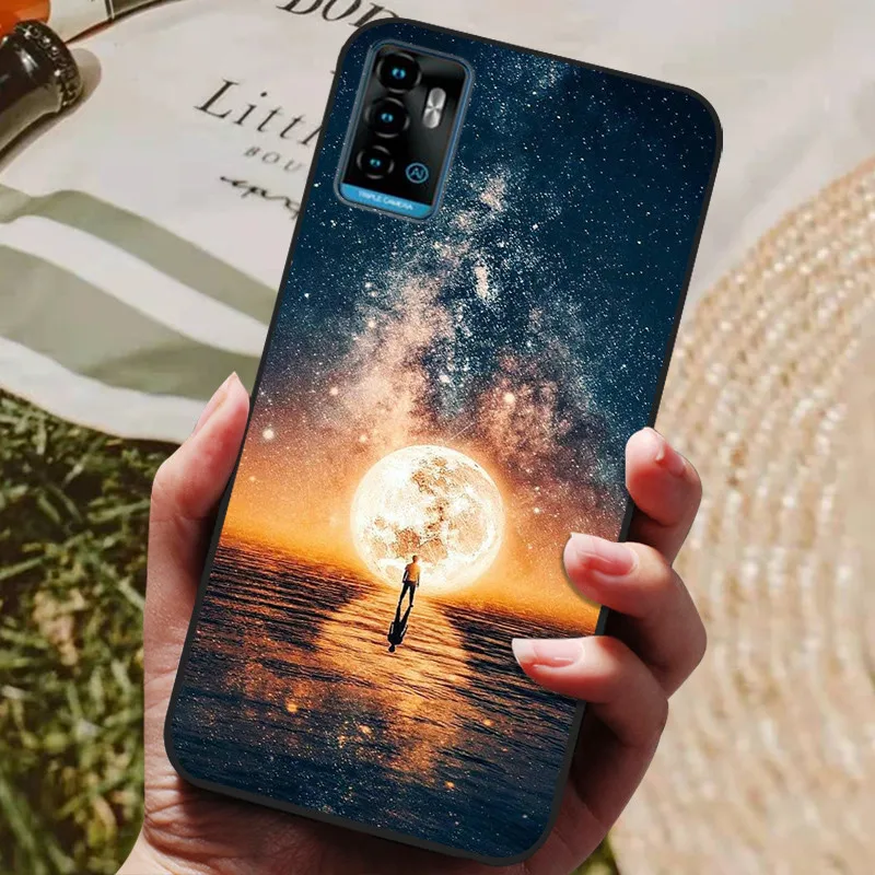 Fashion Soft Black Silicone Phone Cover - Elegant Bumper Coque s