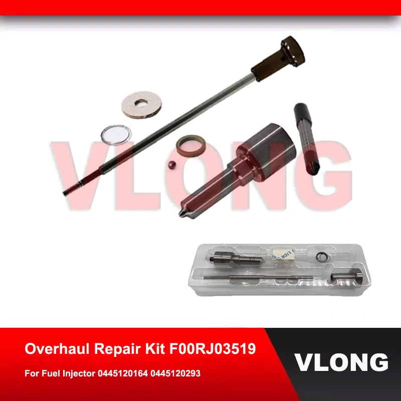 

Injector Overhaul Kit For YUCHAI 0445120164 0445120293 A60001112100A Repair Sprayer Parts DLLA150P1827 F00RJ03495 F00RJ03519