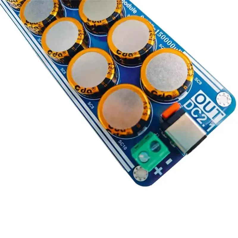 A72Z 5V-48V 10A 슈퍼커패시터 필터 보드 라즈베리 파이 헤드폰 앰프 DAC 앰프용 선형 스위칭 전원 공급 장치
