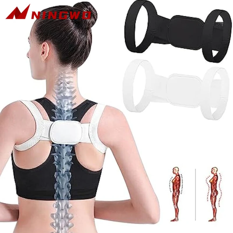 

1pcs Posture Corrector Back Brace for Men and Women Adjustable Posture Corrector Back Braces for Upper Back Pain Relief