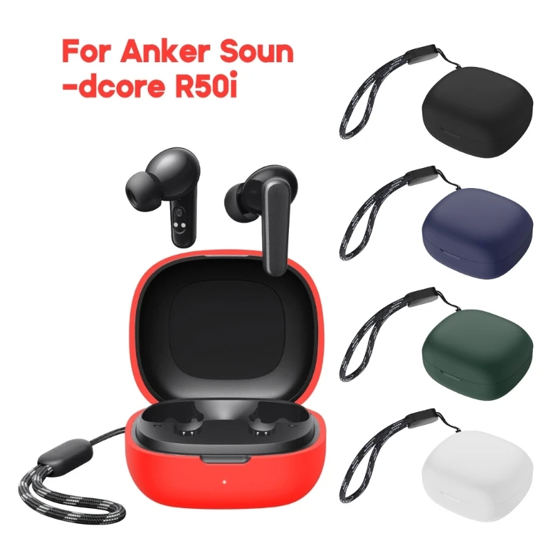 Earphone Protective Case for Anker Soundcore P20i/R50i Wireless Earbud Cover Shockproof-Shell Washable Housing Anti Dust Silicon