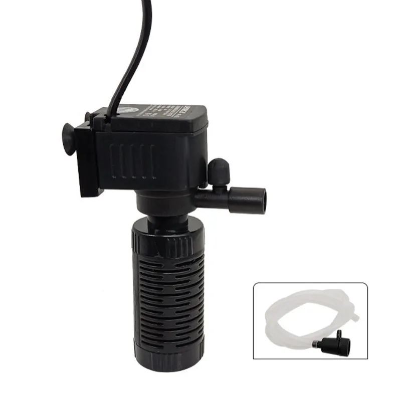 

Water Purifier Oxygenation Submersible Filtration for Aquarium Fish Tank 3 in 1 Filter Mini Fish Tank Filter