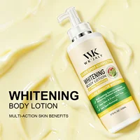 WK JALY Lotion pour le corps blanchissante Glow Booster, avec glutathion, élimine les taches foncées, la mélanine, crème uniforme pour tous les types de peau 4