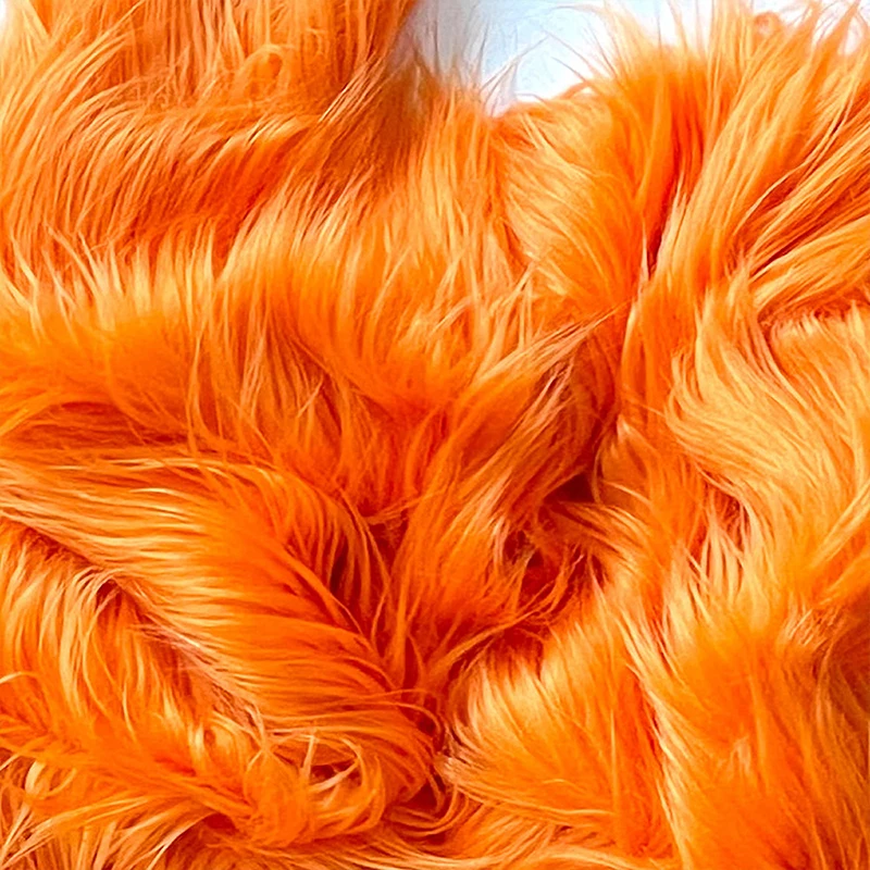 Description Picture 3 of item1pc New Plush Artificial Fur Fabric Patch Square Long Hair Plush Furry Hair Fabric Sewing Chair Cover Craft Hat Cushion Mat
