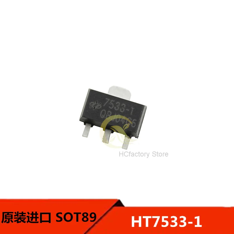 

NEW Low voltage regulator circuit, package sot-89, 3.3 V, 10 UDS, ht7533-1 Wholesale list