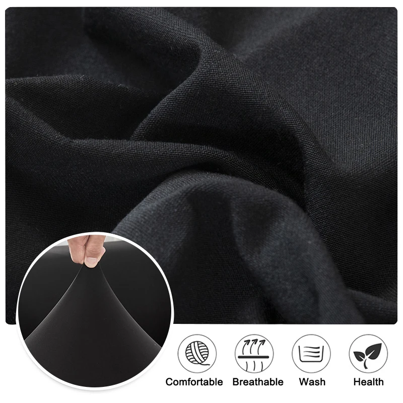 Solid Color Sofa Seat Cushion Covers Elastic Sofa Cover for Living Room Pets Kids Couch Chair Slipcover Furniture Protector 1PC