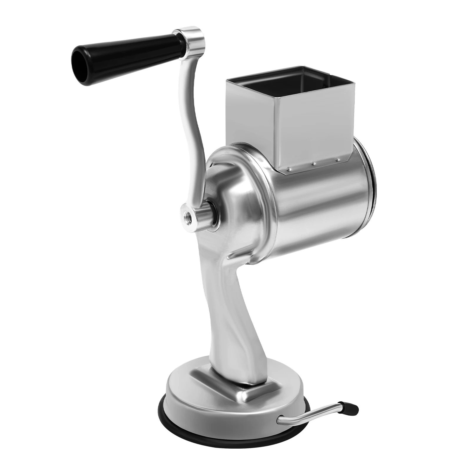 5 Blades Stainless Steel Grinder Kitchen Food Rotary Grater Drum Slicer