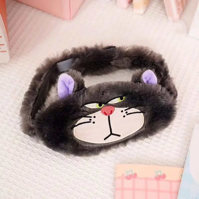 Cartoon Disney Cenerentola Foresta Norvegese Lucifero Cat Shading Sleep Aid Sleep Special Plush Maschera Per Gli Occhi Traspirante Universale