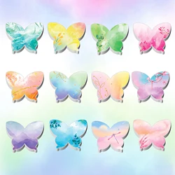 Butterfly Sticky Notes Set - Cute and Colorful Memo Pads (UB002 - 12pcs)