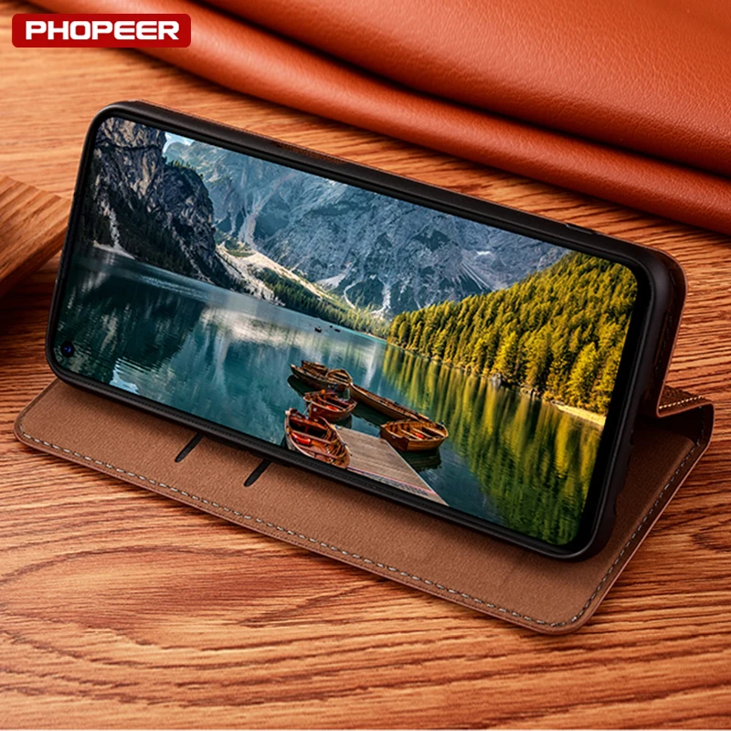 Capa de Couro Genuíno Snake Texture Capa para Samsung Galaxy A10 A20 A30 A40 A50 A60 A70 A80 A90 A10s A20s A30s A40s A50s A70s - Image 4