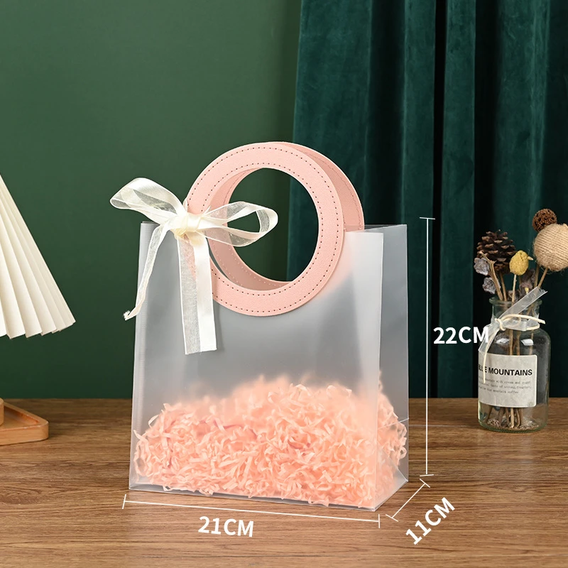 Cadeau 10 Ans De Mariage Gift Bag Lot De 3 Sacs Cadeaux En Papier Avec Anse Et Rubans à Nu0153uds, 25 × 20 × 12 Cm, Sac Cadeau Moyen Pour Anniversaire, Mariage