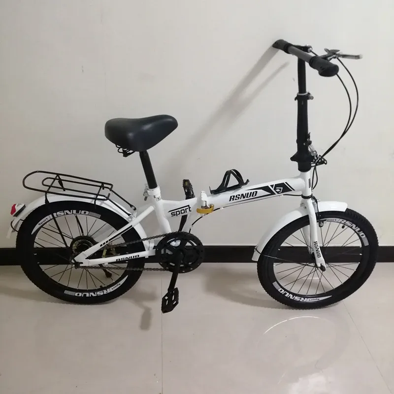  Bicicleta plegable Weiyue de 20 pulgadas de velocidad variable plegable  bicicleta amortiguador bicicleta bicicleta adulto hombre y mujer coche  estudiante : Deportes y Actividades al Aire Libre