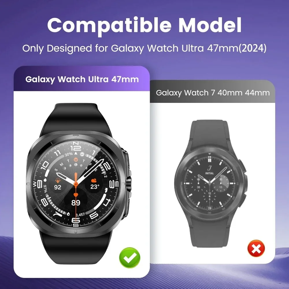 3-in-1 Protective Screen Cover with Tempered Glass and Bezel Ring