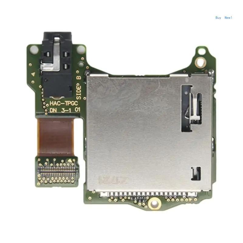 

Game Console Card Slot Replacement Socket Reader Assembly Board Durable and Corrosion Resistant for Switches Console