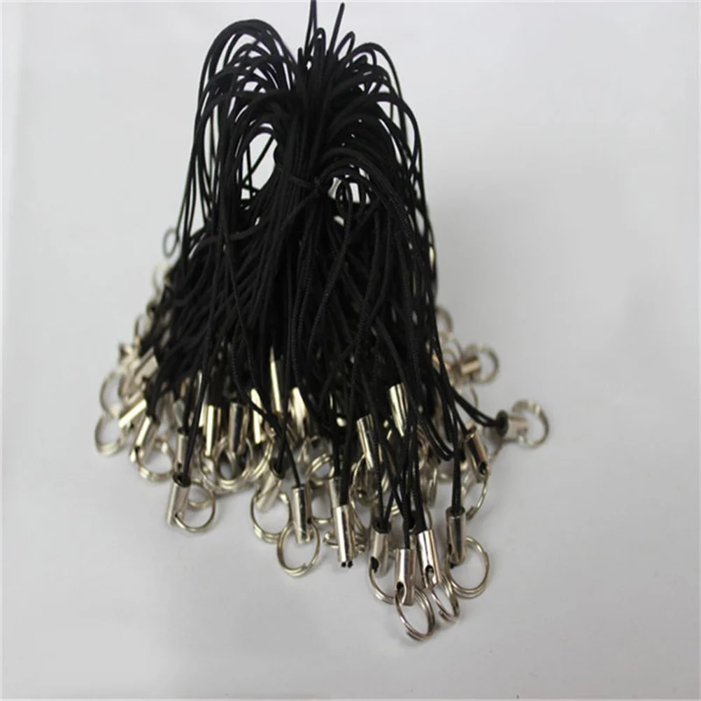 100 Pcs Mobile Phone Lanyard Wrist Strap Lobster Cell Lanyards for Phones Smartphone