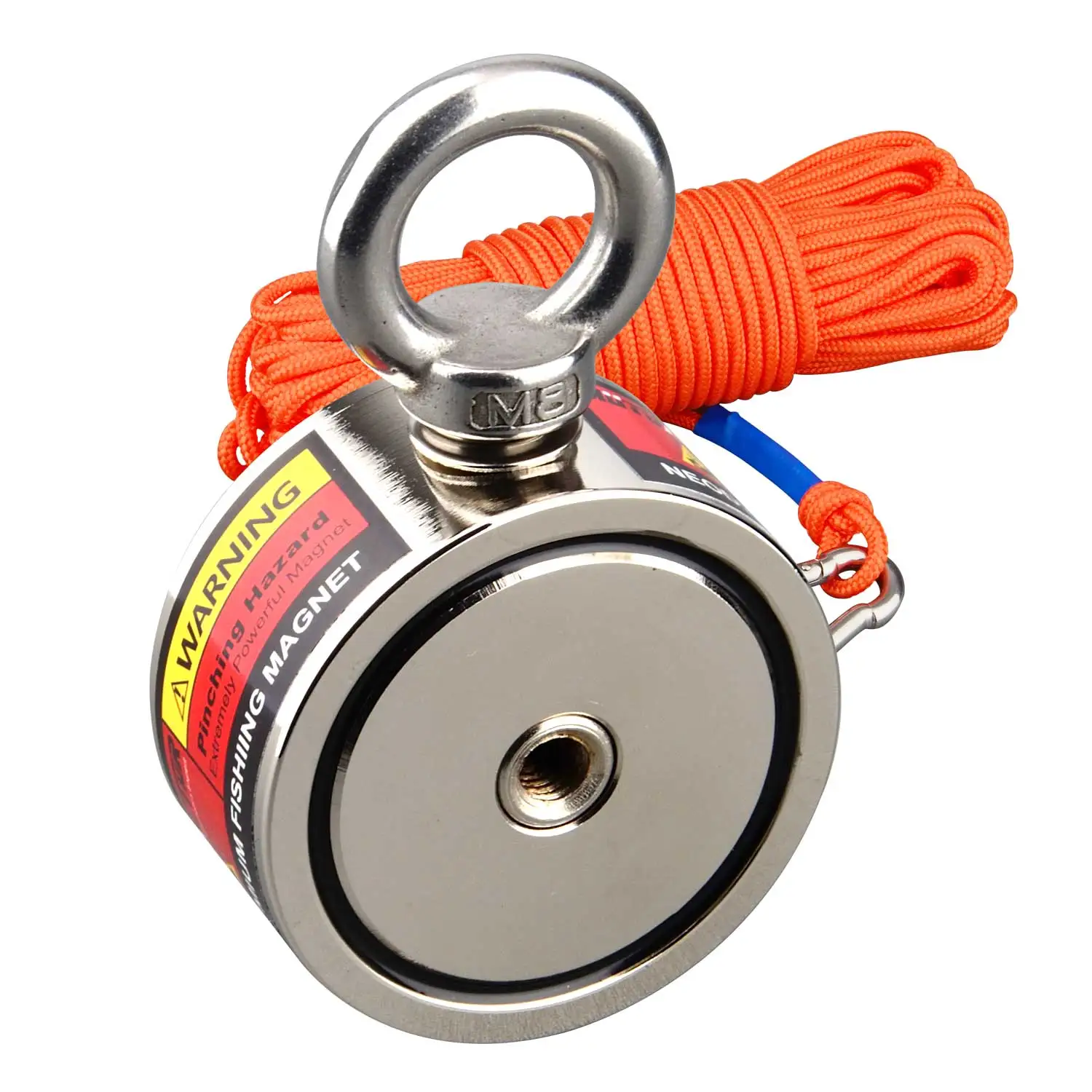 Dois Lados Pull Force Fishing Salvage Ímãs N52 Magnet Grupo Esportes de Aventura ao ar Livre Relaxar Presente para Adolescentes Corda 120kgx2