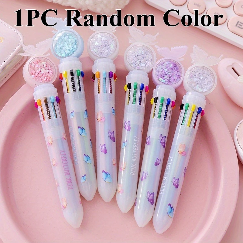 Multi Colored Ballpoint Pens, Office Signature Pens,Back To School Stationery,Office Stationery,Suitable for Drawing and Writing