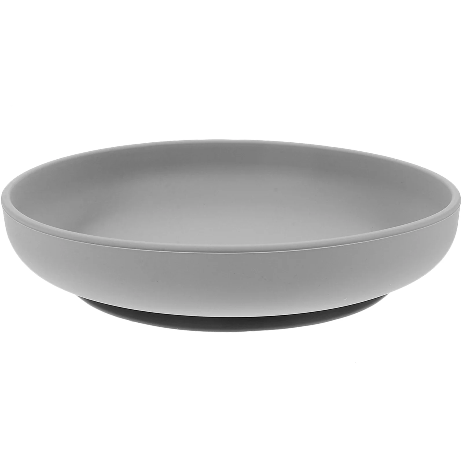 

Anti-spill Dinner Plate for The Elderly Suction Cup Proof Scoop Plate/tray Portable Silicone Silica Gel Base Baby Senior