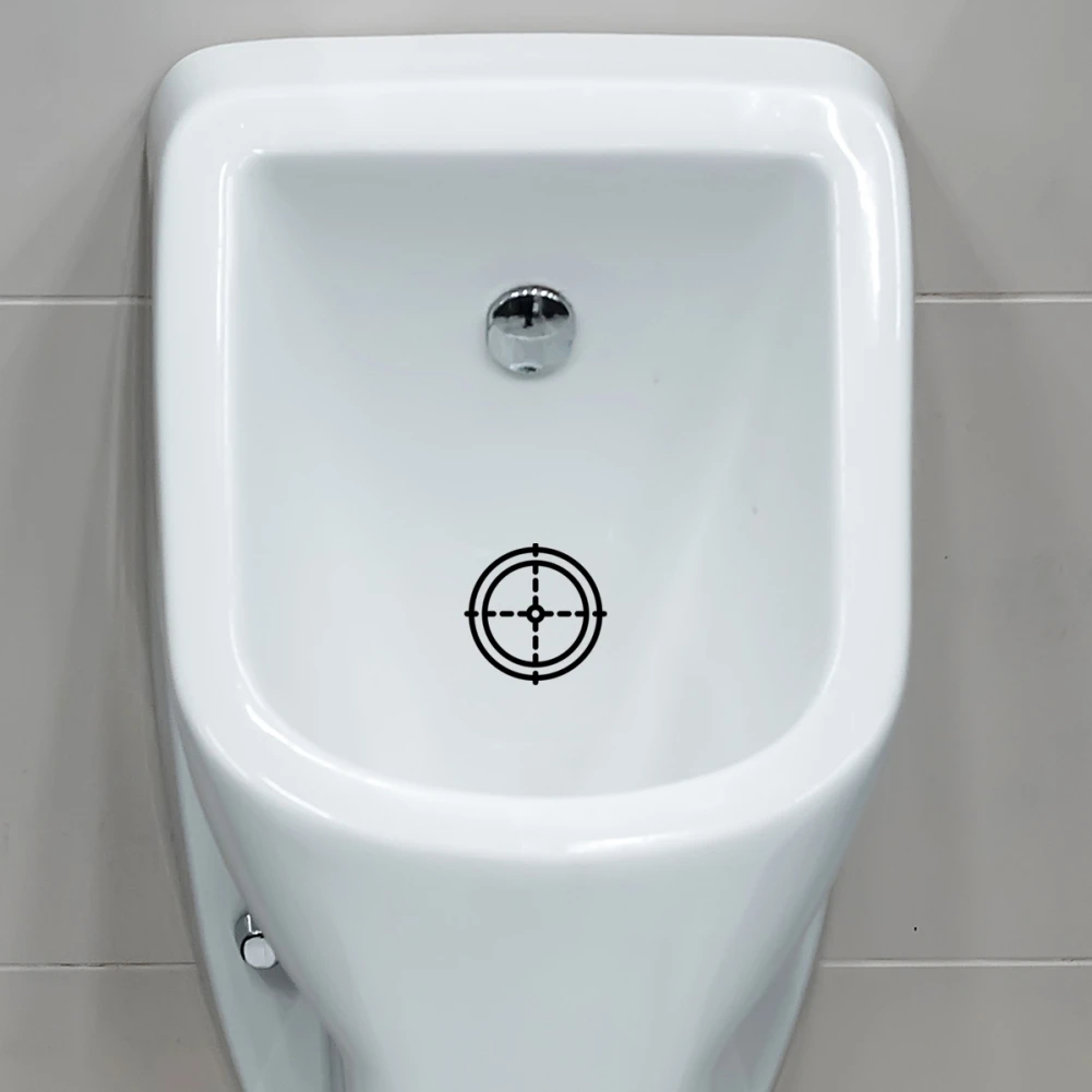 Creative Hit the target toilet stickers home decoration wall decals mural art poster PVC diy sticker on the wall toilet wall stickers toilet stickers vinyl stickers