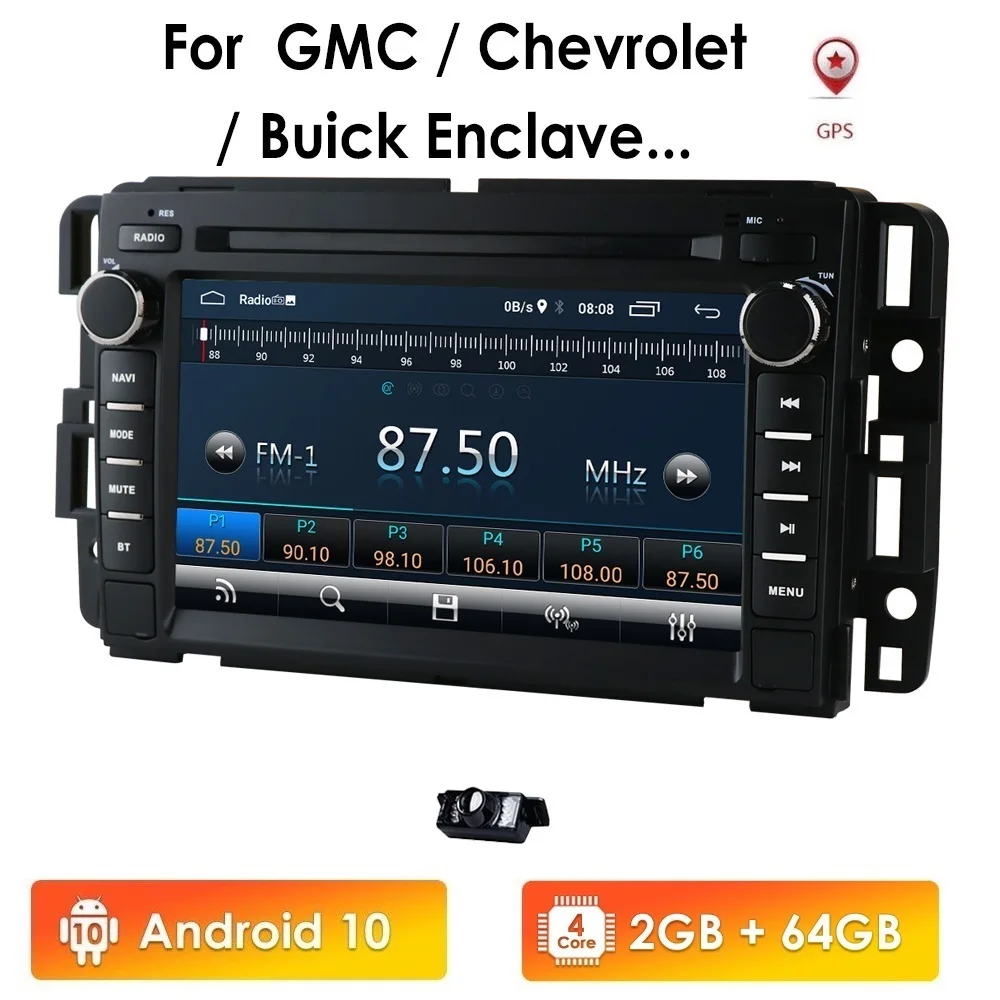 64 Android Car Radio Multimedia Player 