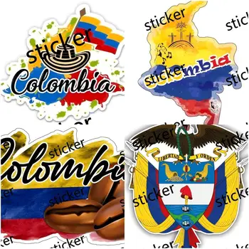 Colombia Adesivi per auto Frigorifero Decalcomania fai da te Decorazione tavola da surf