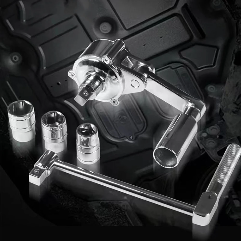 Torques Multiplier Wrench Kit 1/2in Drive 1:16 Heavy Duty Lug Nut Remover 17 19 21 22mm Sockets,Carrying Case for Changing Tires
