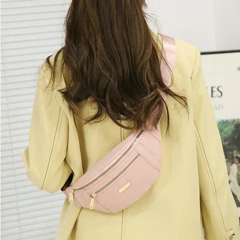 Waist Pack Belt Bag Banana Bag for Women Waist Fanny Pack Belt Pouch Waterproof Mobile Shoulder Crossbody Bags Handbags Men Women