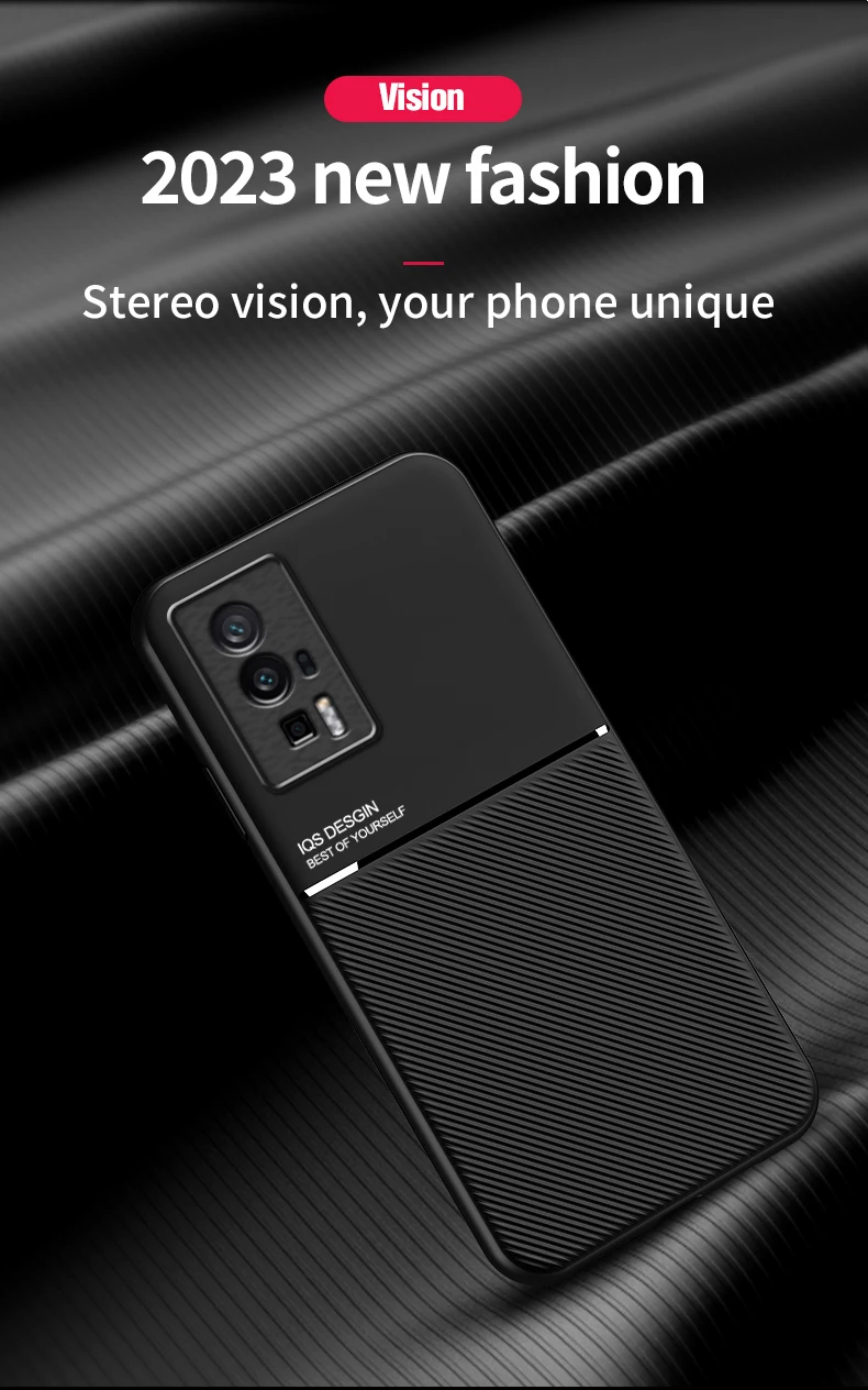 Für Xiaomi POCO F5 Pro C55 X5 F4 5G GT M4 X4 F3 X3 Fall Magnetische Auto Halter Weiche matte Leder Abdeckung Shell Stoßstange Telefon_voghion.com
