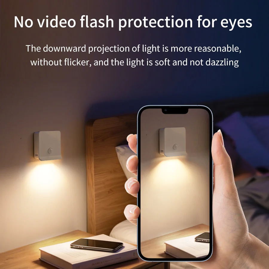 Wireless Rechargeable LED Motion Sensor Night Light