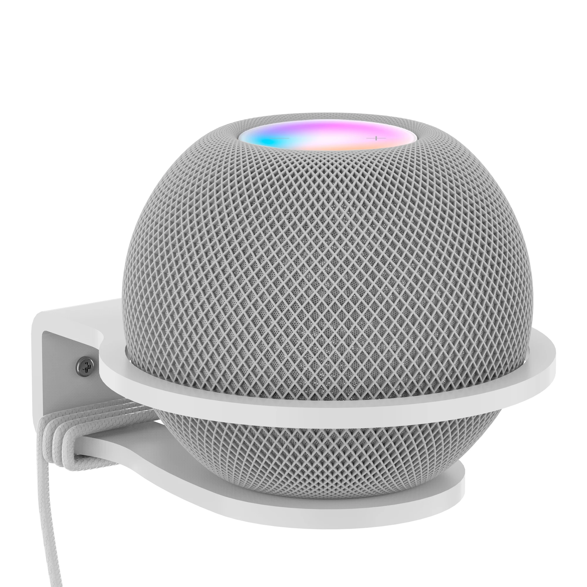 SPORTLINK Soporte Homepod Mini Pared - Soporte Homepod Mini Integrado en la  Gestión de Cables Diseño Que Ahorra Espacio Negro-Paquete de 2