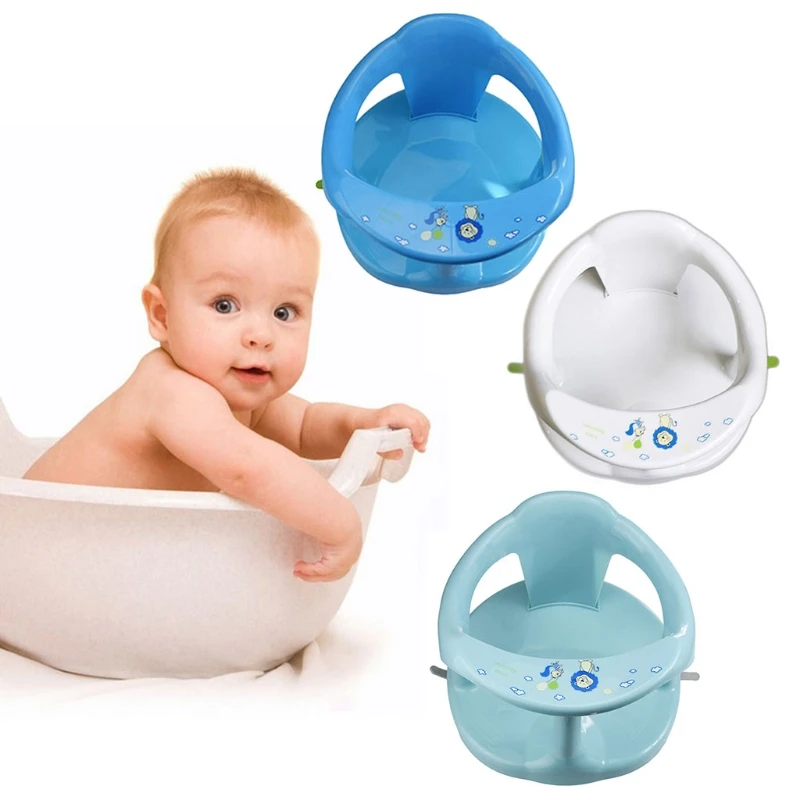 

Baby Tub for Seat Bathtub Pad Mat Chair Safety Anti Slip Newborn Infant Baby Care Children Bathing for Seat Washing Toys Shower