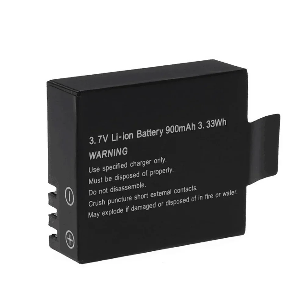 Batterie compatible GoPro Hero 12 11 10 9 insérée dans une caméra