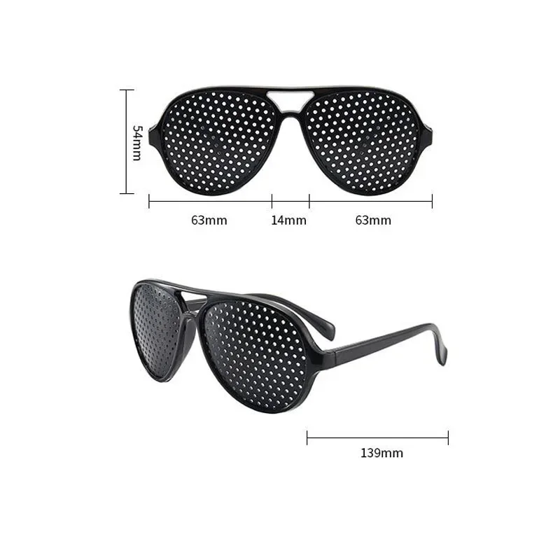 Vision Improvement Pinhole Glasses for Reduced Eye Fatigue and Enhanced Clarity