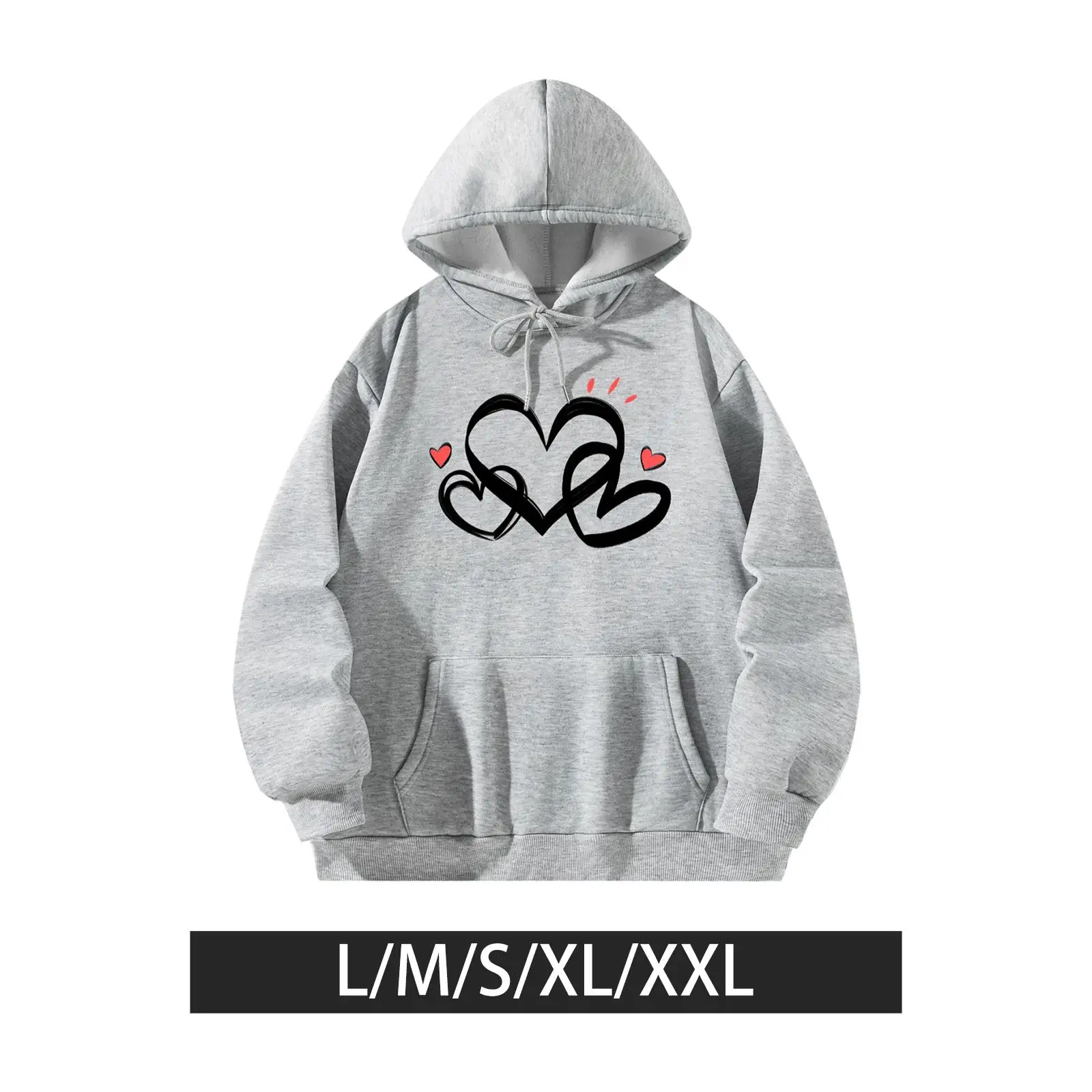 

Women Hoodies Sweatshirt Drawstring Pullover Hoodie Pullover Sweatshirt with Pocket Outfits for Work Spring Street Sports Office