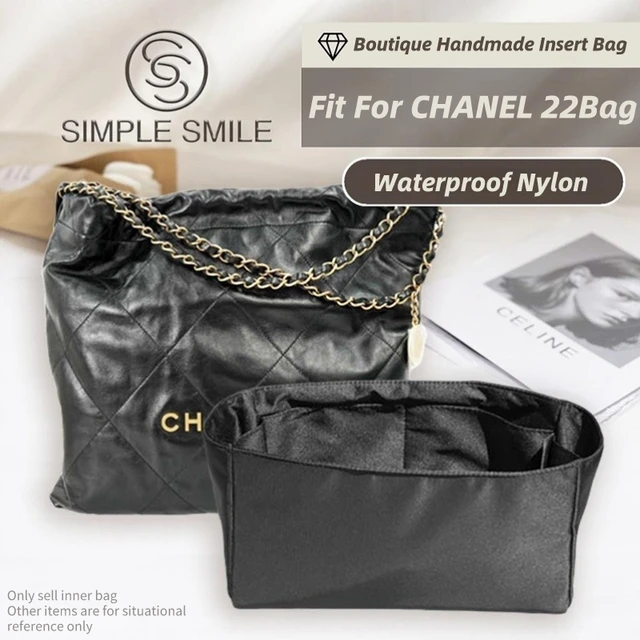 For CHANEL 22Bag Make up Organizer Felt Cloth Handbag Insert Bag Travel  Inner Purse Portable Cosmetic Bags - AliExpress