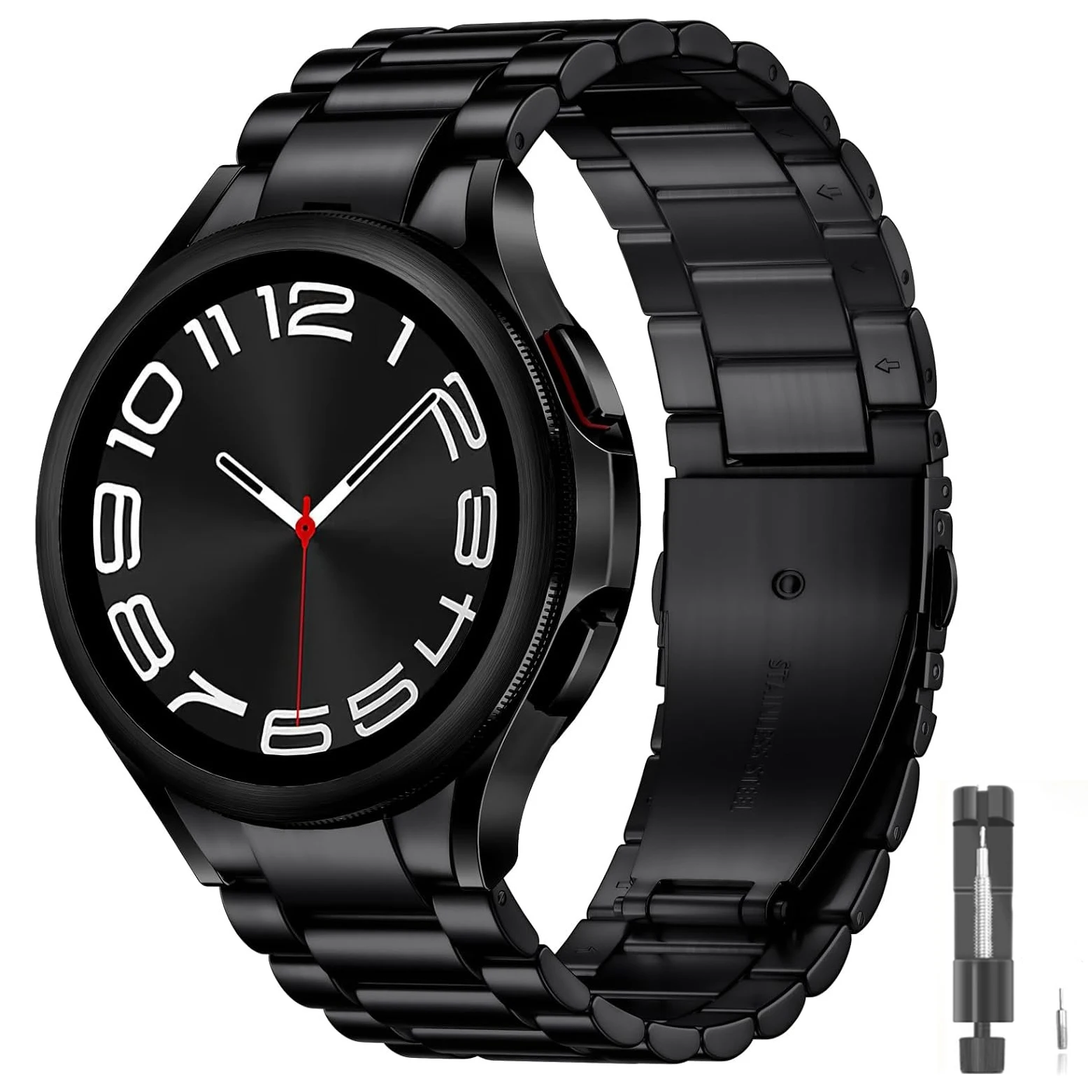 Enhanced Quick Release Stainless Steel Watch Band Strap