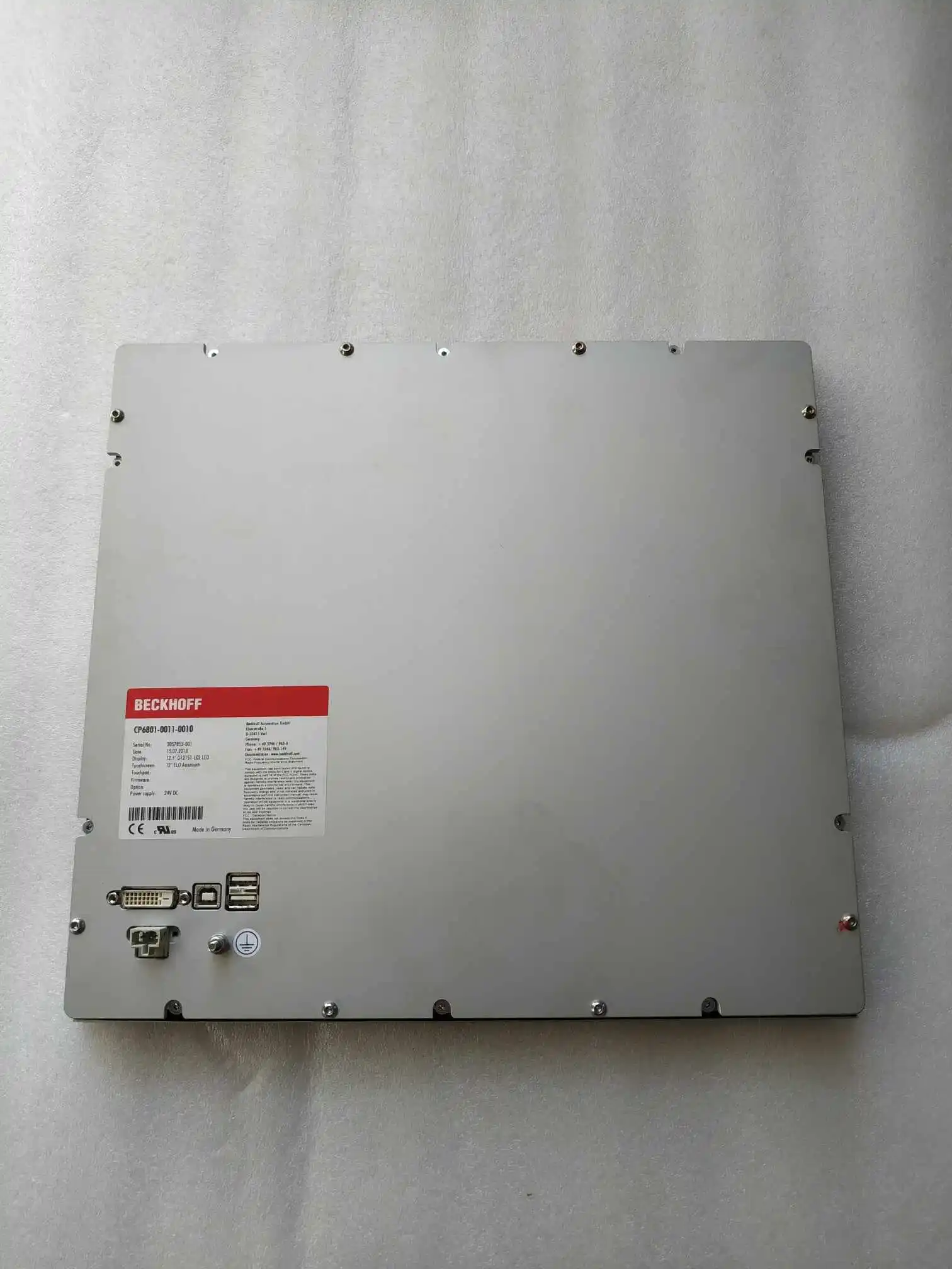 Beckhoff용 CP6801-0011-0010 조작 패널