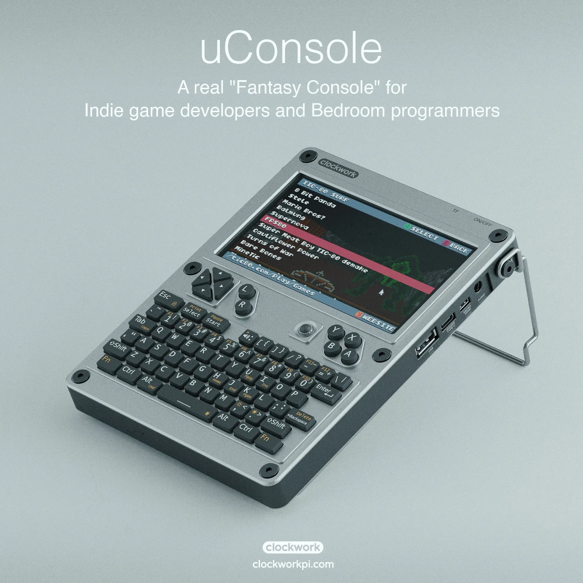 ミニPC clockwork uConsole CM4-D 4GB uConsole Kit RPI-CM4 Lite | ClockworkPi