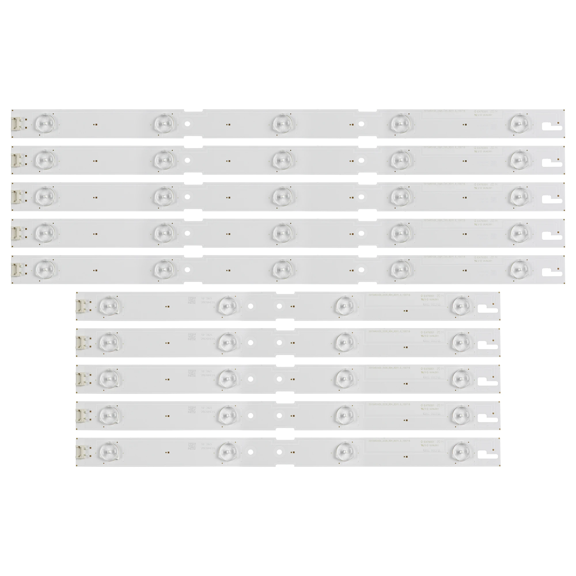 10 / LED Ʈ Ʈ Ｚ GRUNDIG 43VLE6629 43VLE6524 43GFB6627 IC-B-HWCR43D641R HWCR43D641L LM41-00174A 00173A